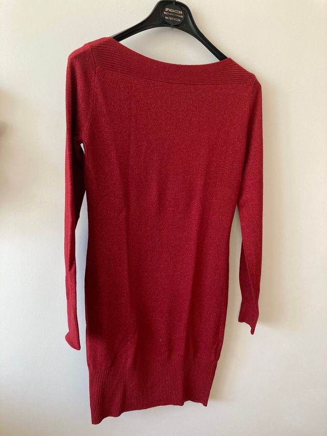 Maglia lunga rossa ,Come nuova tg S/M