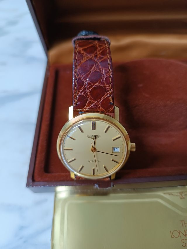 Reloj Longines de oro