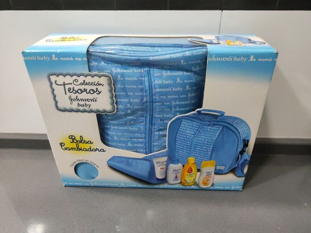 BOLSA CAMBIADORA JOHNSON'S BABY NECESER 