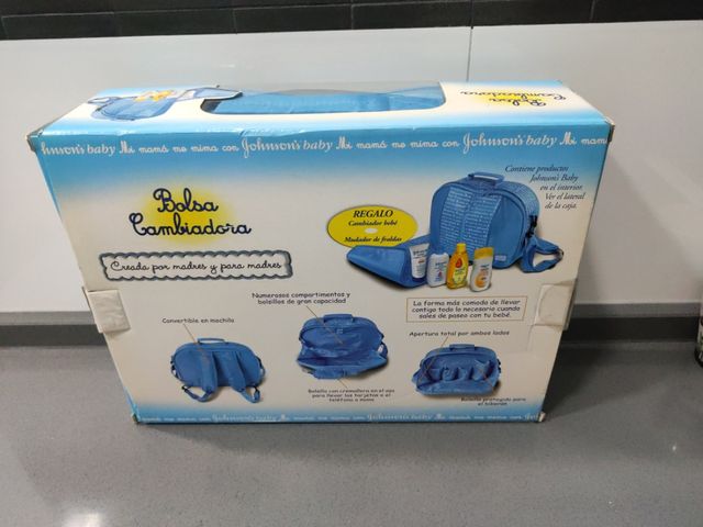 BOLSA CAMBIADORA JOHNSON'S BABY NECESER 