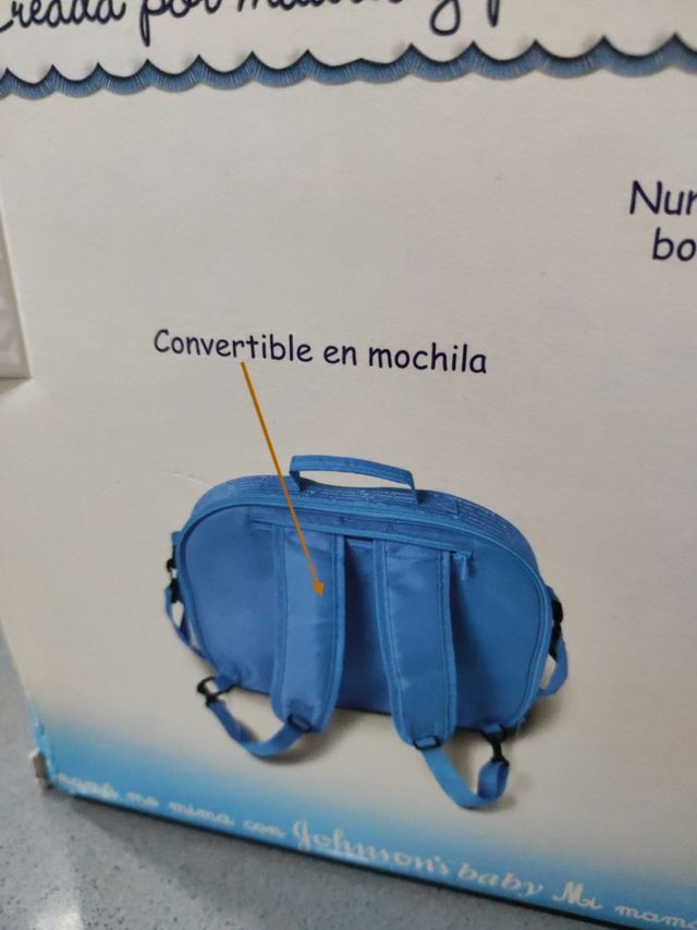 BOLSA CAMBIADORA JOHNSON'S BABY NECESER 