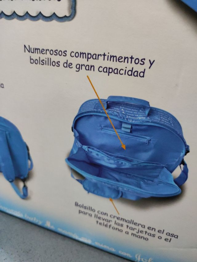 BOLSA CAMBIADORA JOHNSON'S BABY NECESER 