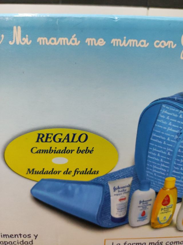 BOLSA CAMBIADORA JOHNSON'S BABY NECESER 