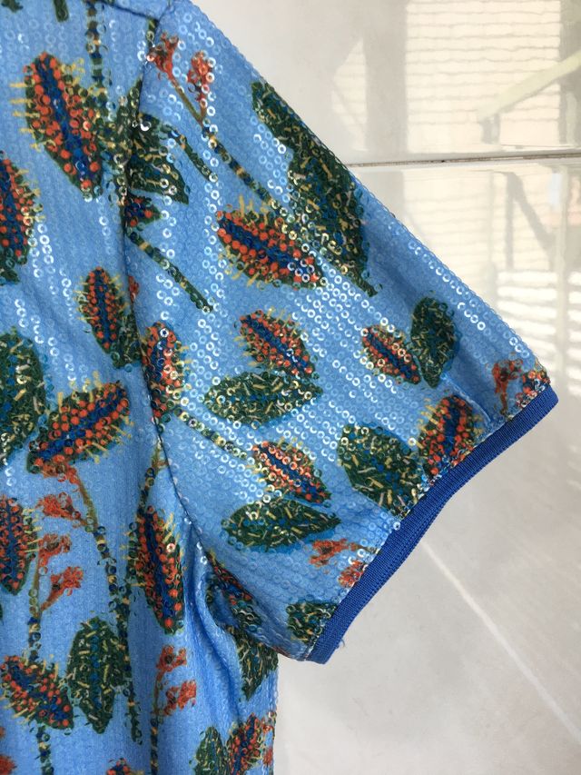 Camiseta de lentejuelas de Adolfo Domínguez T/ S