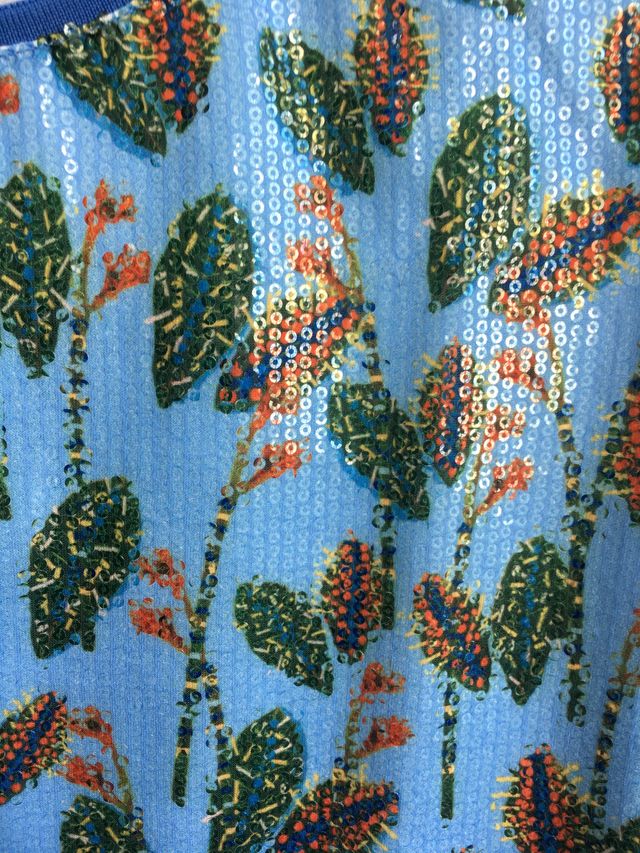 Camiseta de lentejuelas de Adolfo Domínguez T/ S