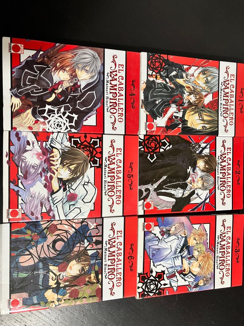 Libros colección manga. El caballero vampiro. URGE em segunda mão durante  30 EUR em Valladolid na WALLAPOP, image size:800x1067