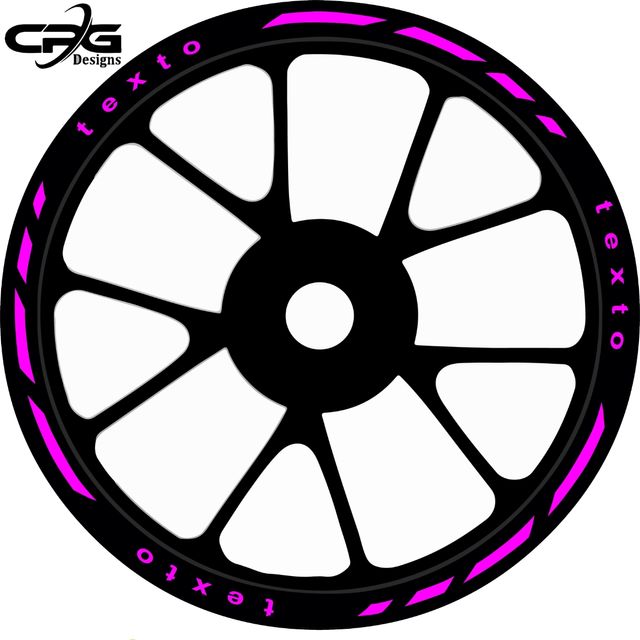 adhesivo llantas personalizadas