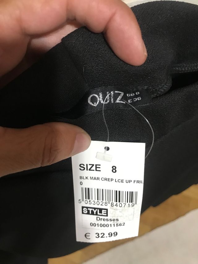 Vestido marca quiz talla 36