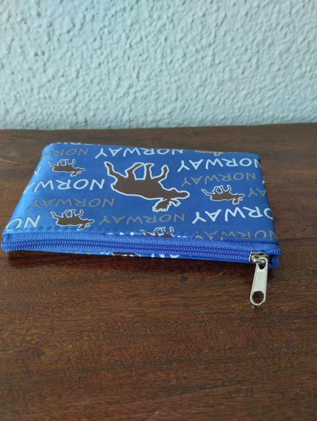 monedero cremallera renos