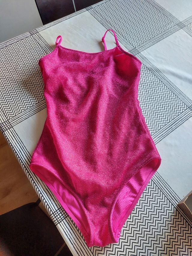 bañador calcedonia fucsia 14 años