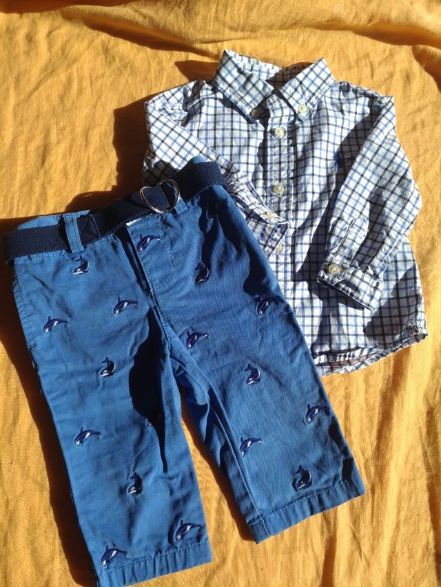 Completo Ralph Lauren 6 mesi (3 pezzi)