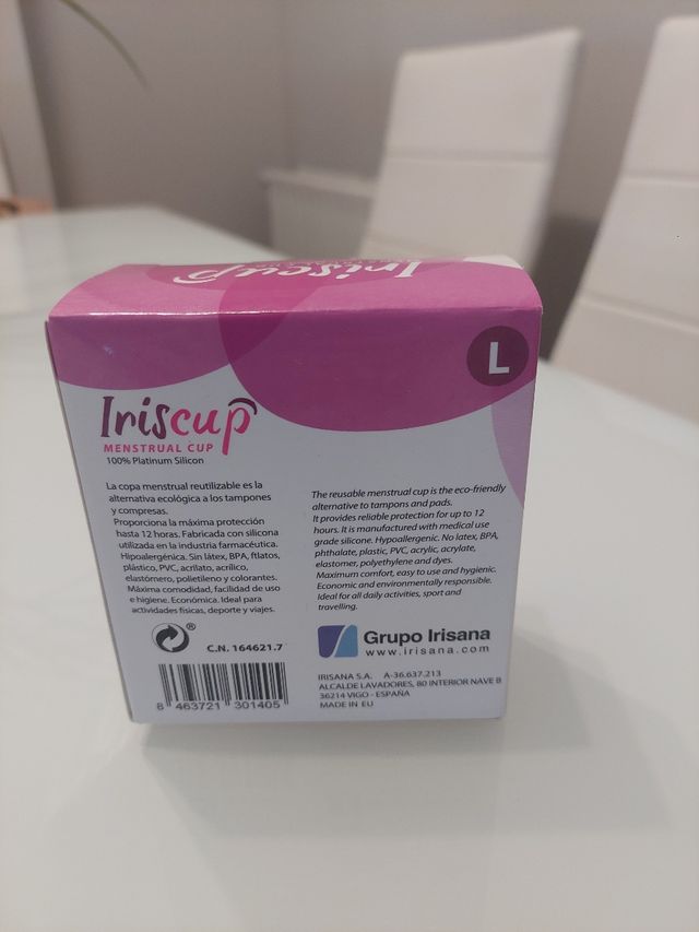 Iriscup copa menstrual