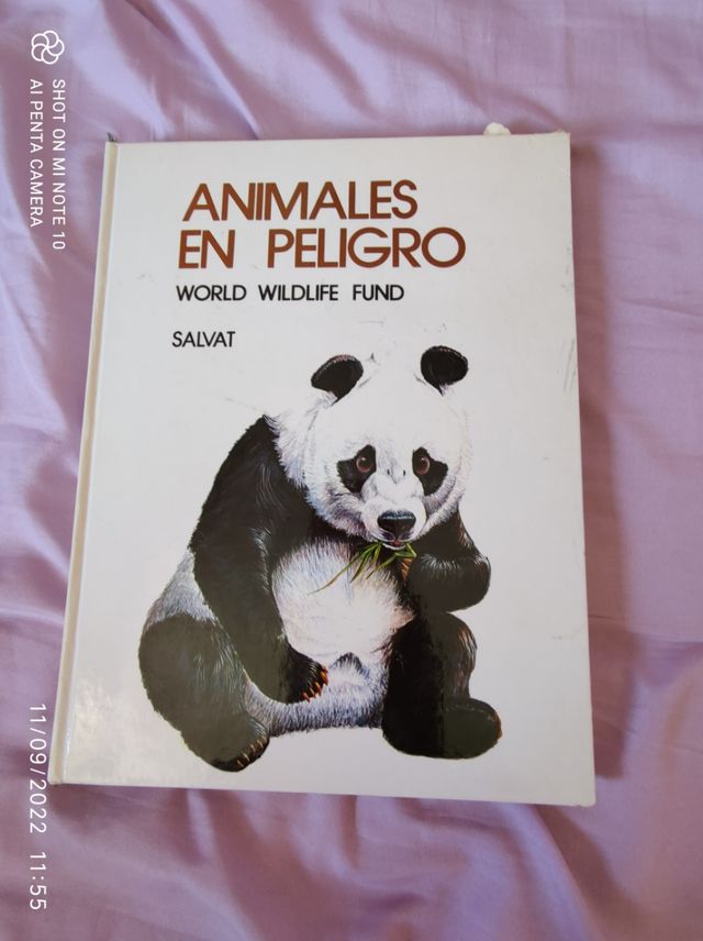 Libro Animales en peligro 
