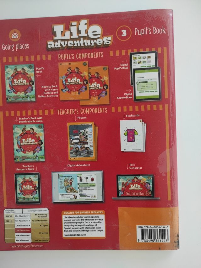 Live adventures 3. Pupil's book