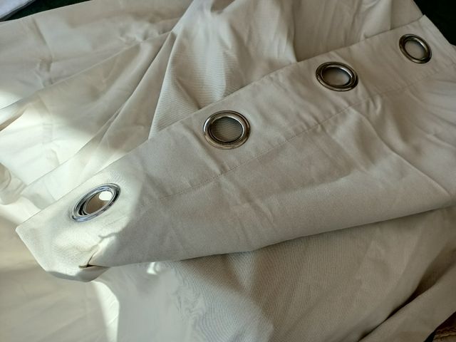 Cortinas Nuevas Crudo/Beige