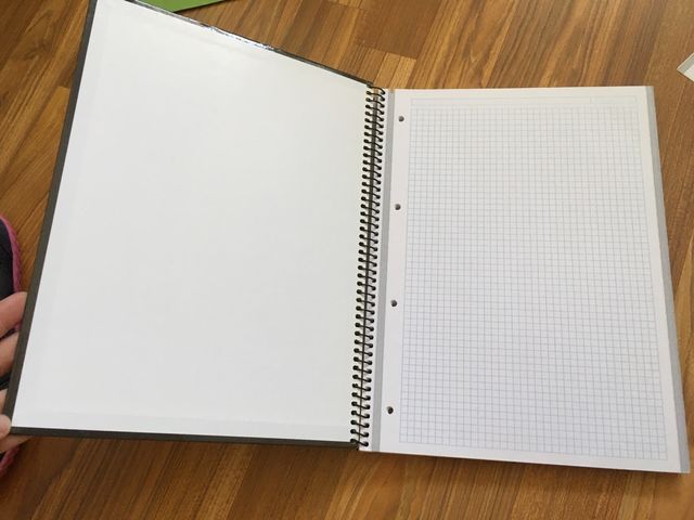 Libreta tapa dura 4 agujeros