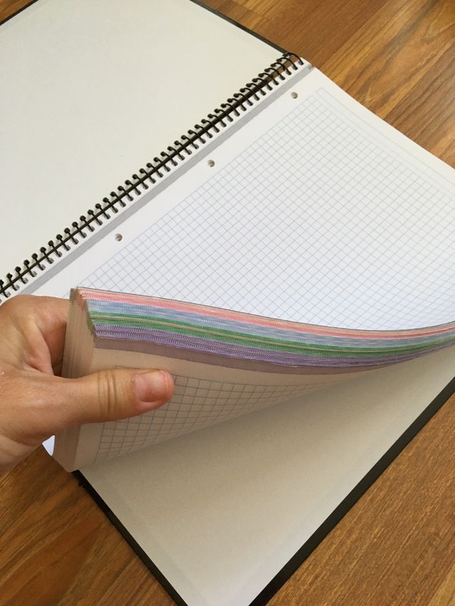 Libreta tapa dura 4 agujeros