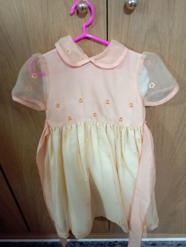 vestido de ceremonia niña