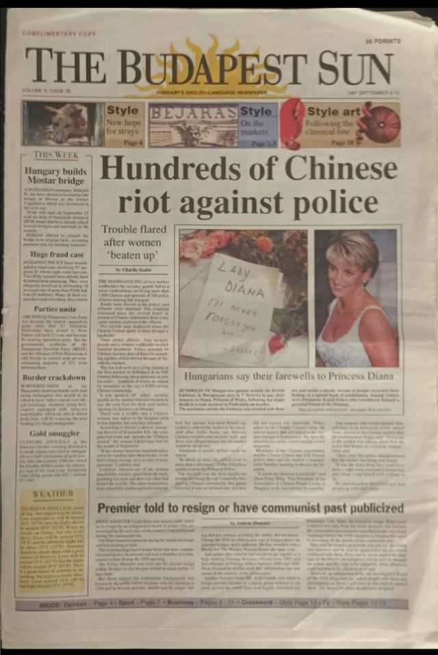 Edição especial da morte da princesa Diana