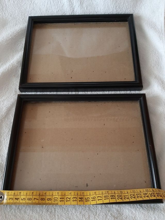 Marcos negros con cristal