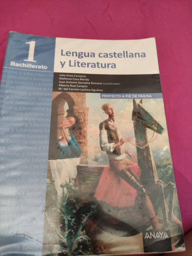 Liibro Lengua Castellana y Literatura