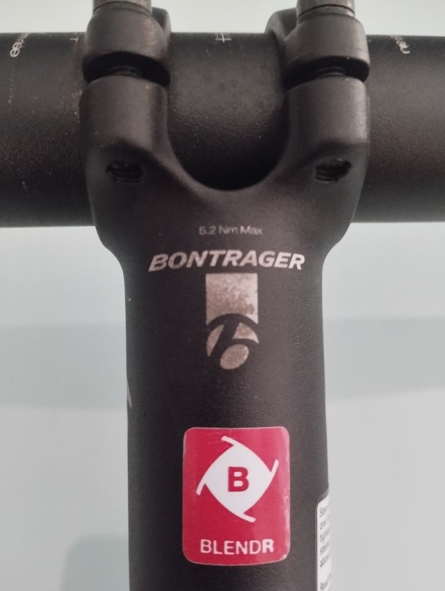 manillar y potencia bontrager