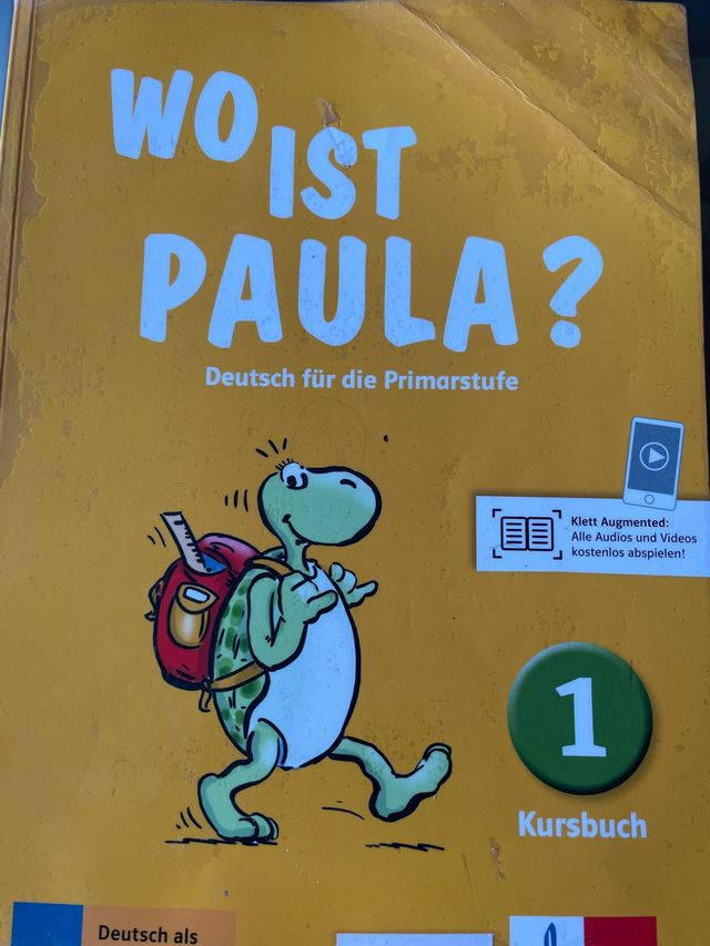 Libro de ejercicios alemán Wo ist Paula?