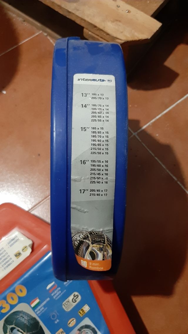 Cadenas de nieve talla80