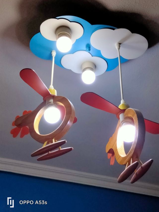 Lampara de helicópteros