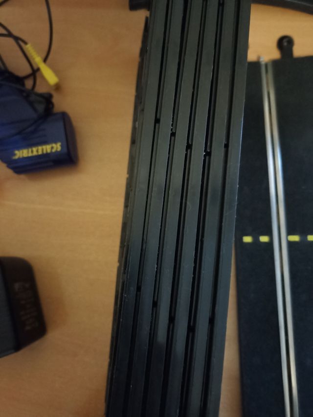 Circuito Scalextric diferentes tramos pistas coche