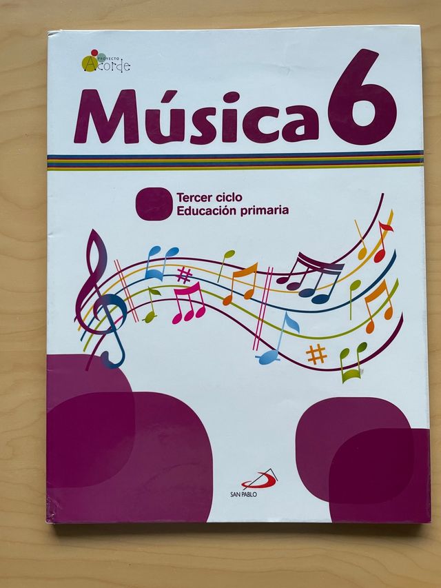 Libro Música 6º San Pablo