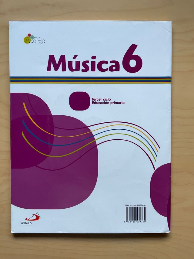 Libro Música 6º San Pablo