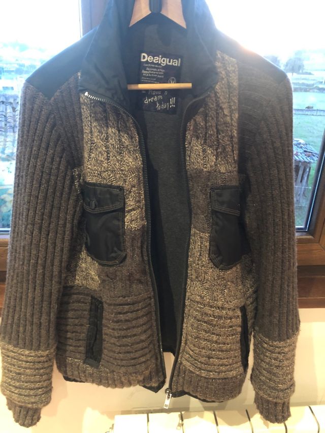 Chaqueta lana Desigual talla M