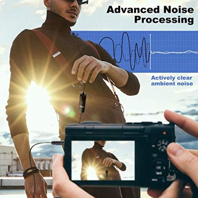 Microfono Synco de Solapa Compatible con Moviles