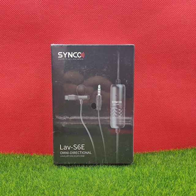 Microfono Synco de Solapa Compatible con Moviles