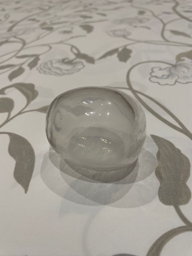 Huevo de cristal para zurzir