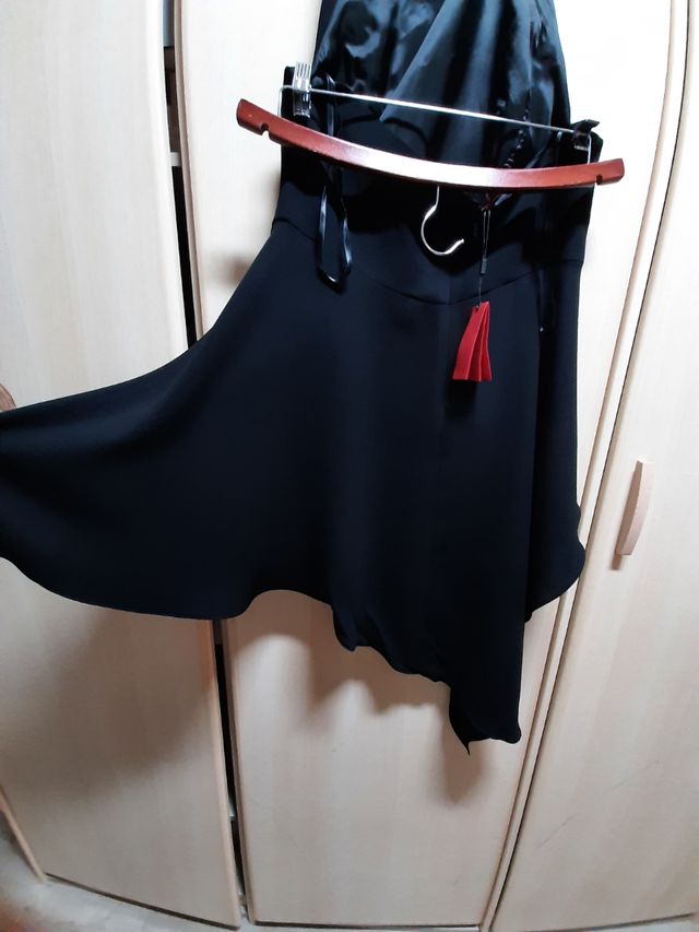 espectacular tops asimétrico 