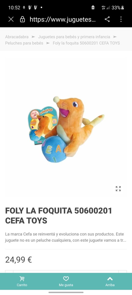 foly la foquita Emociones