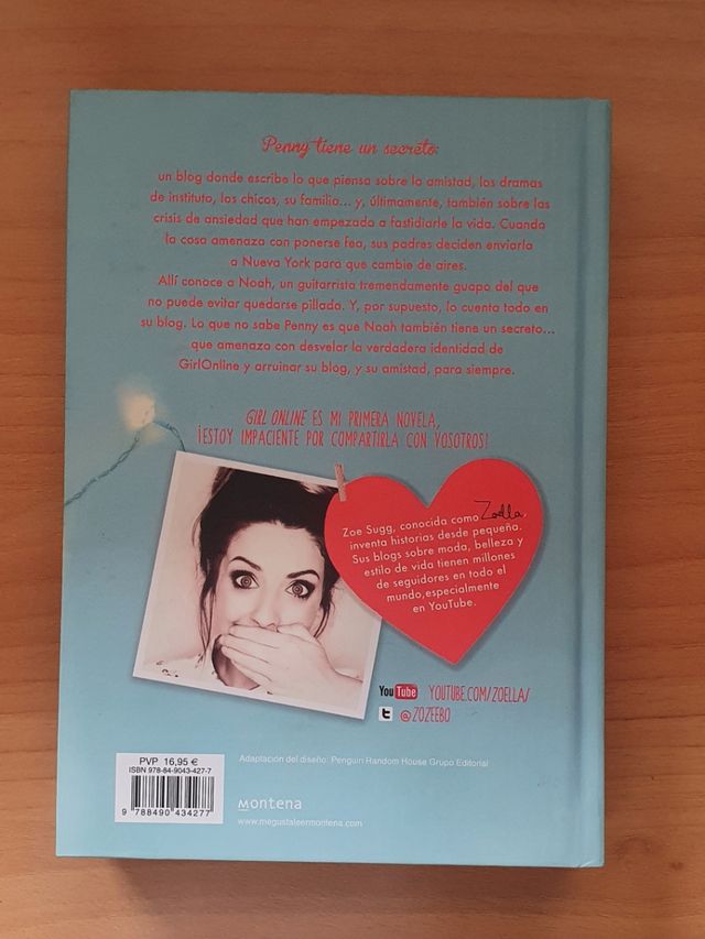 Libro "Girl Online. Una chica en Nueva York"