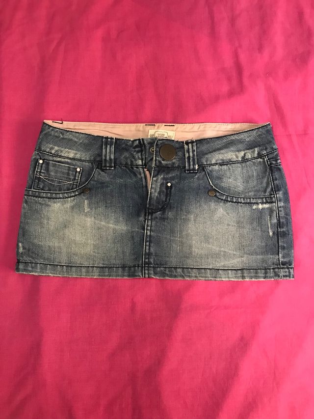 Minifalda vaquera
