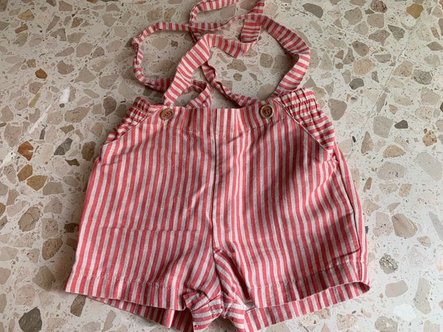 Pero pantalón corto rojo Fina Ejerique