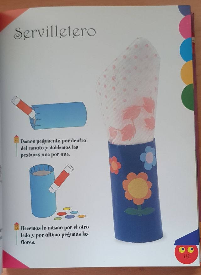 Libro de manualidades para niños
