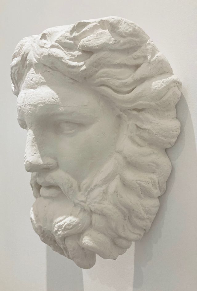 Busto de Gran dimensión en Escayola. Zeus