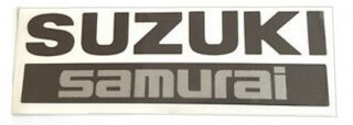 LOGO PORTÓN SUZUKI SAMURAI SSC13