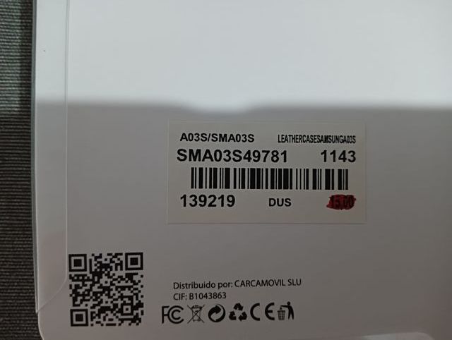 Capa para celular Samsung Galaxy A03 S