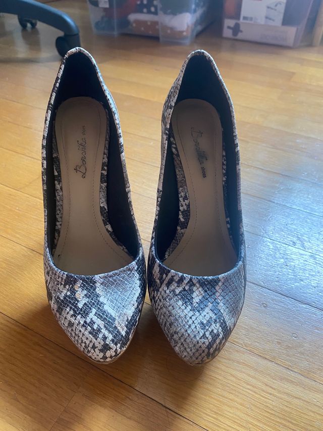 Zapatos de Bershka de serpiente