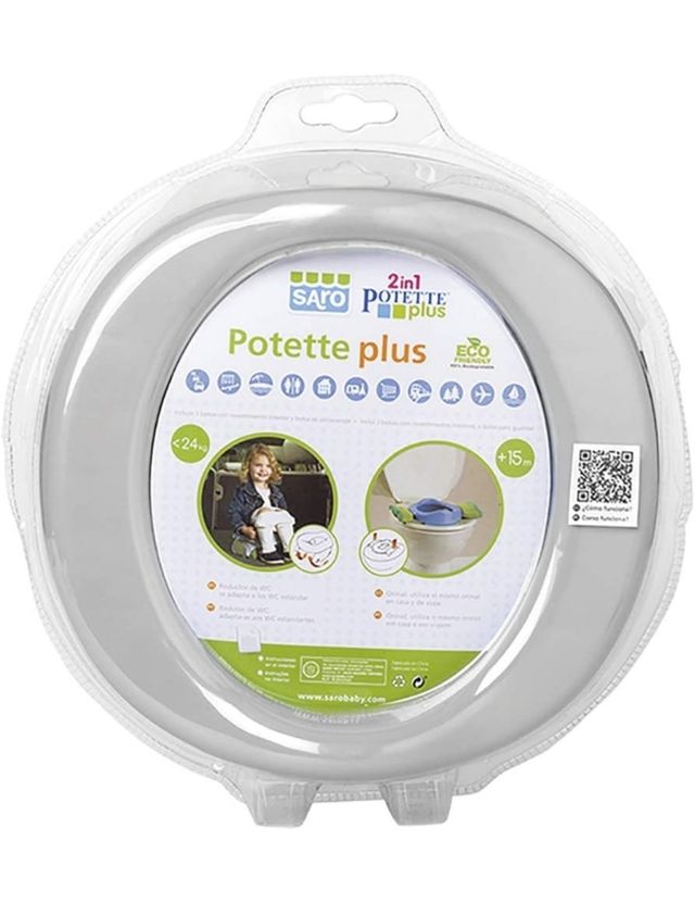 Potette Plus 2 en 1 - Orinal y reductor WC