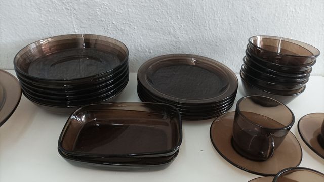 VAJILLA DE 50 PIEZAS ANTIGUA FRANCESA