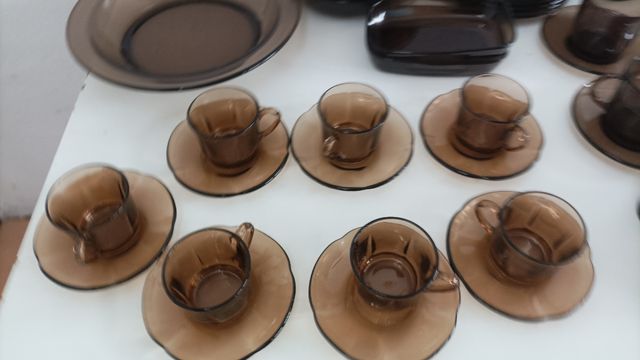 VAJILLA DE 50 PIEZAS ANTIGUA FRANCESA