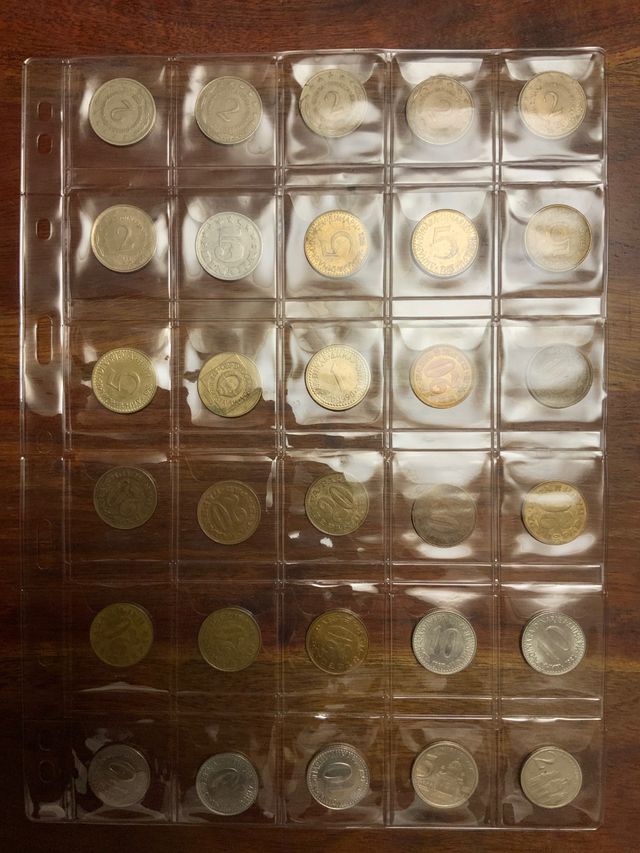Colección Lote Monedas Yugoslavia